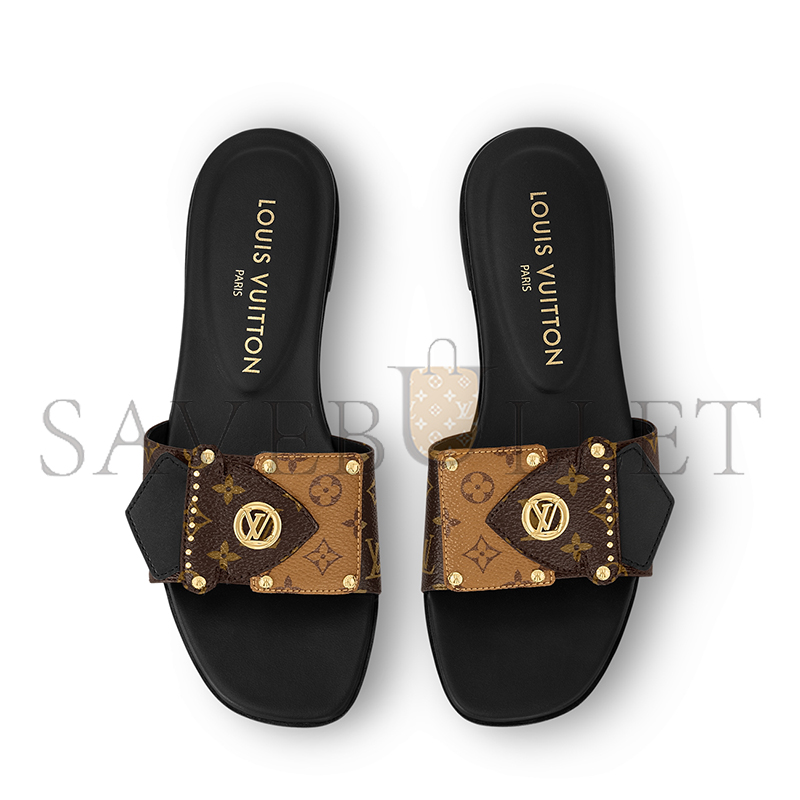 LOUIS VUITTON LV FRAME FLAT MULE 1ACXGD LOUIS VUITTON LV FRAME FLAT MULE 1ACXGD